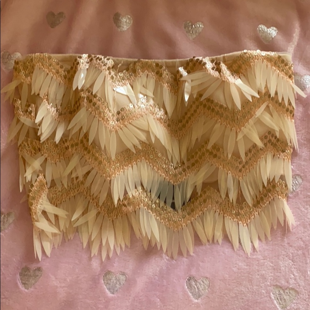 Fashion Nova: Hollywood Fringe Crop Top